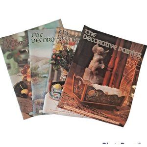 4 Decorative Painter Magazines 1994 National Tole Society Subscription Issues
